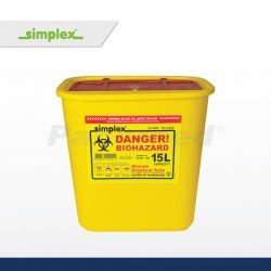 Simplex Sharps Disposal Safe 15L